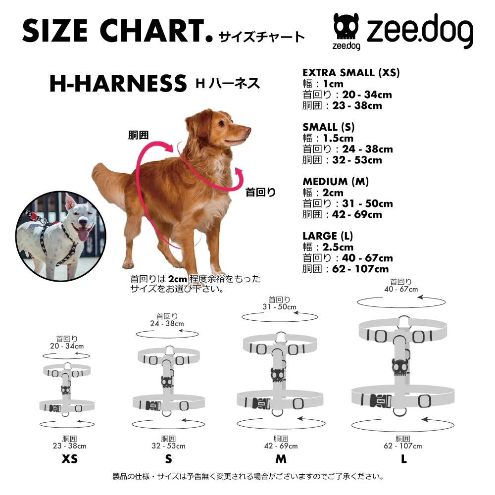 999490 ZEE.TOWN BRAIN H-HARNESS M ジータウン ブレイン Hハーネス M