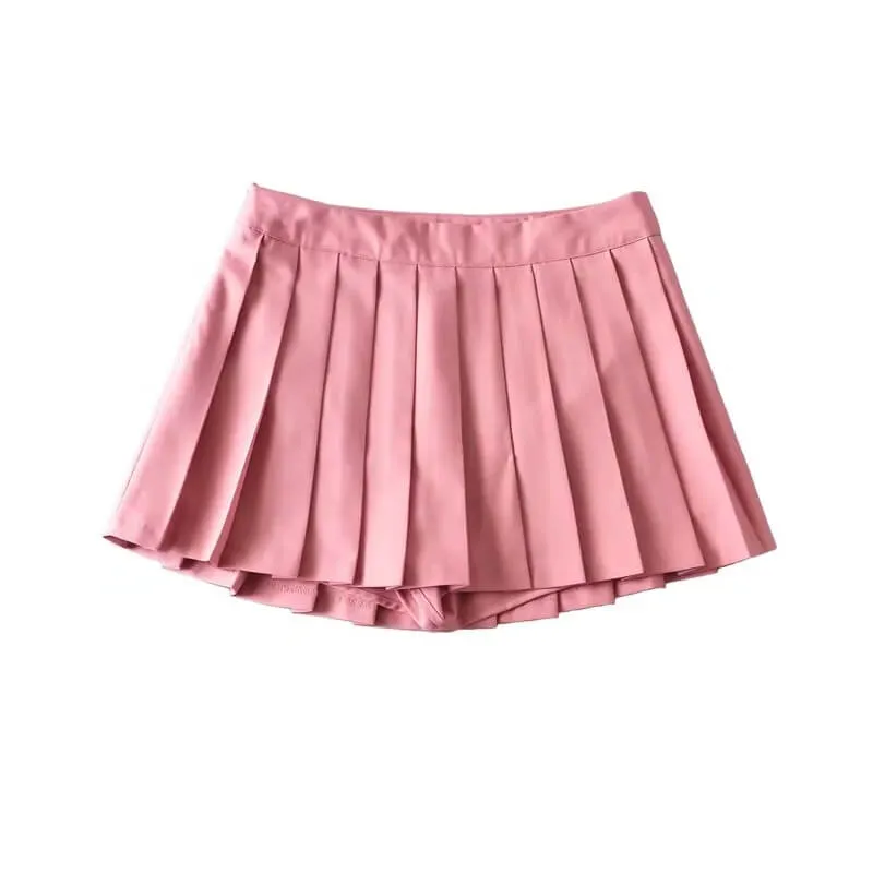 Academia safe pants mini skirt