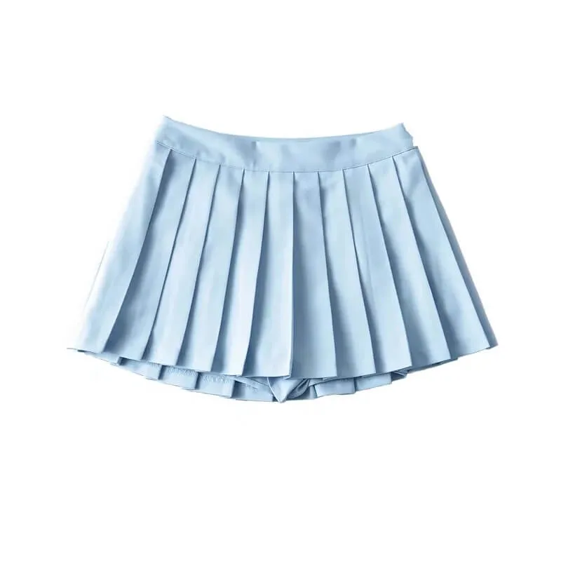 Academia safe pants mini skirt