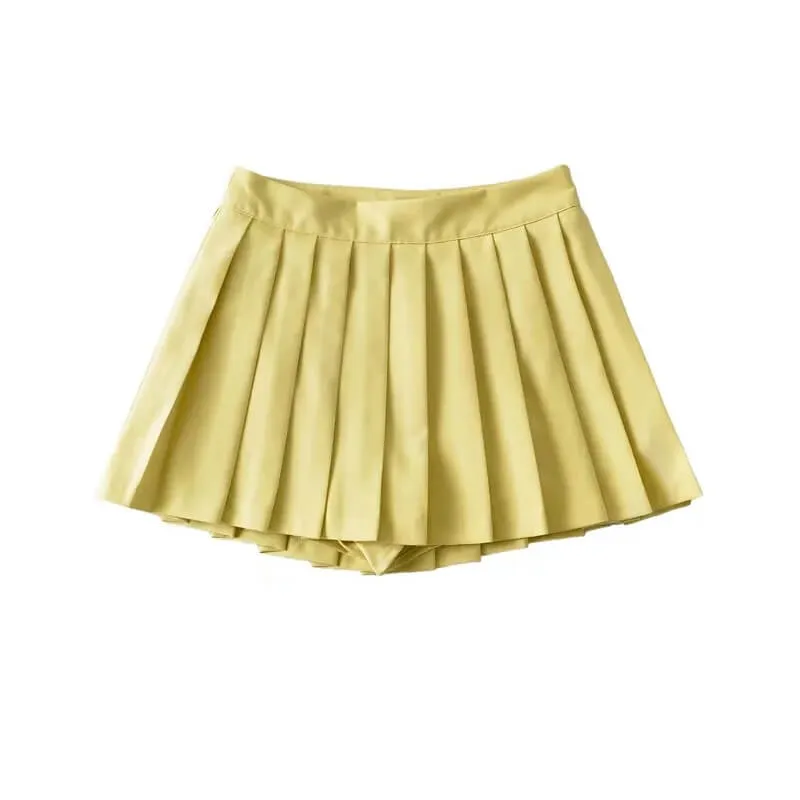 Academia safe pants mini skirt