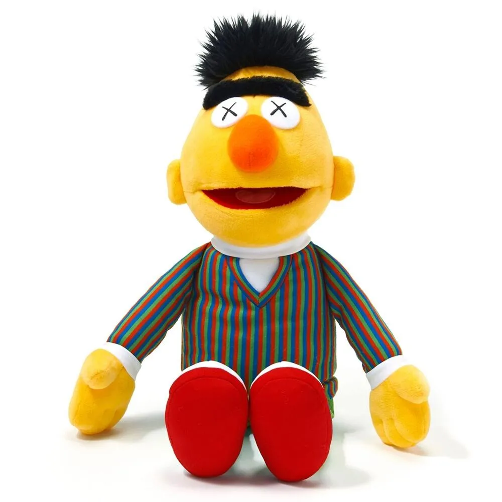 Bert and Ernie Set Kaws x Sesame Street x Uniqlo Plush Toy