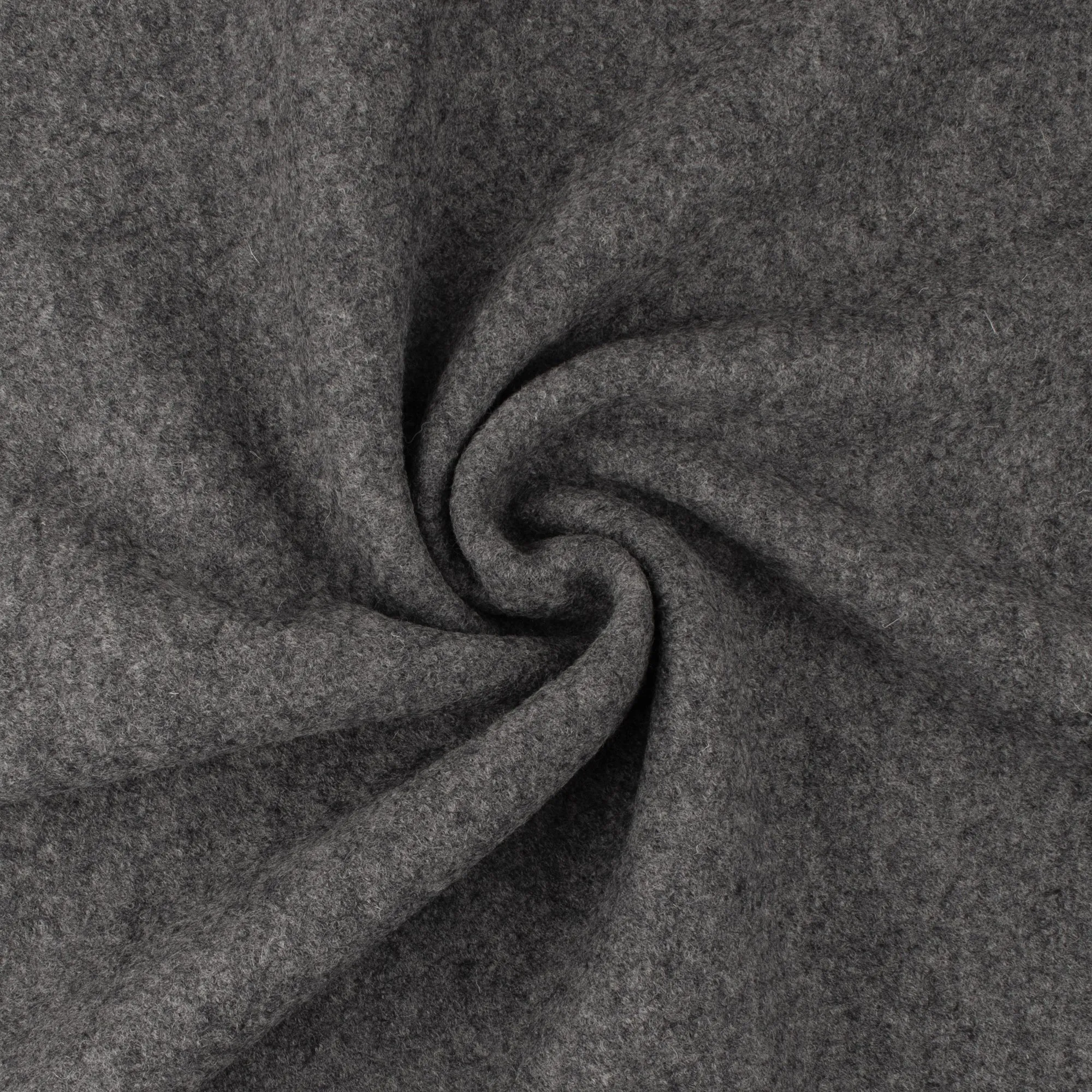 Boiled wool - Grey