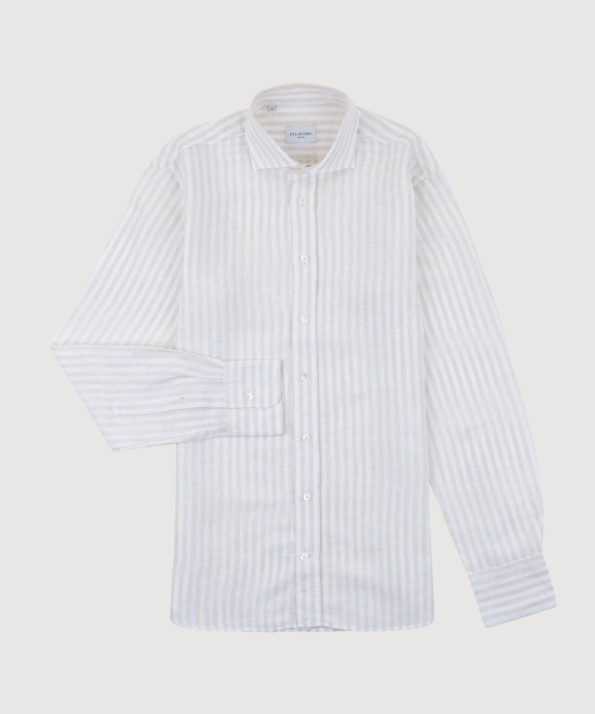 Bold Striped Linen Shirt