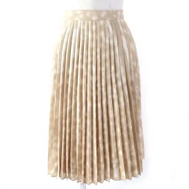 Burberry Pleated Skirt Beige 36 Women