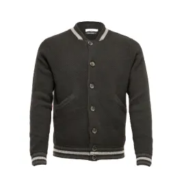 Cashmere black Bomber Jacket Jason