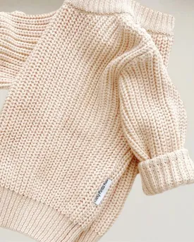 Chunky Knit Sweater / Vanilla