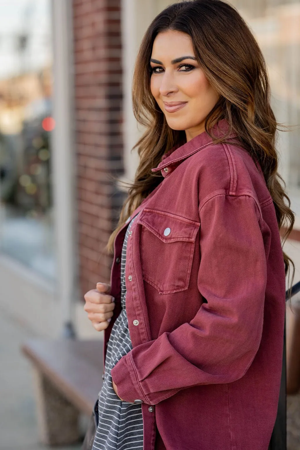 Faded Denim Jacket