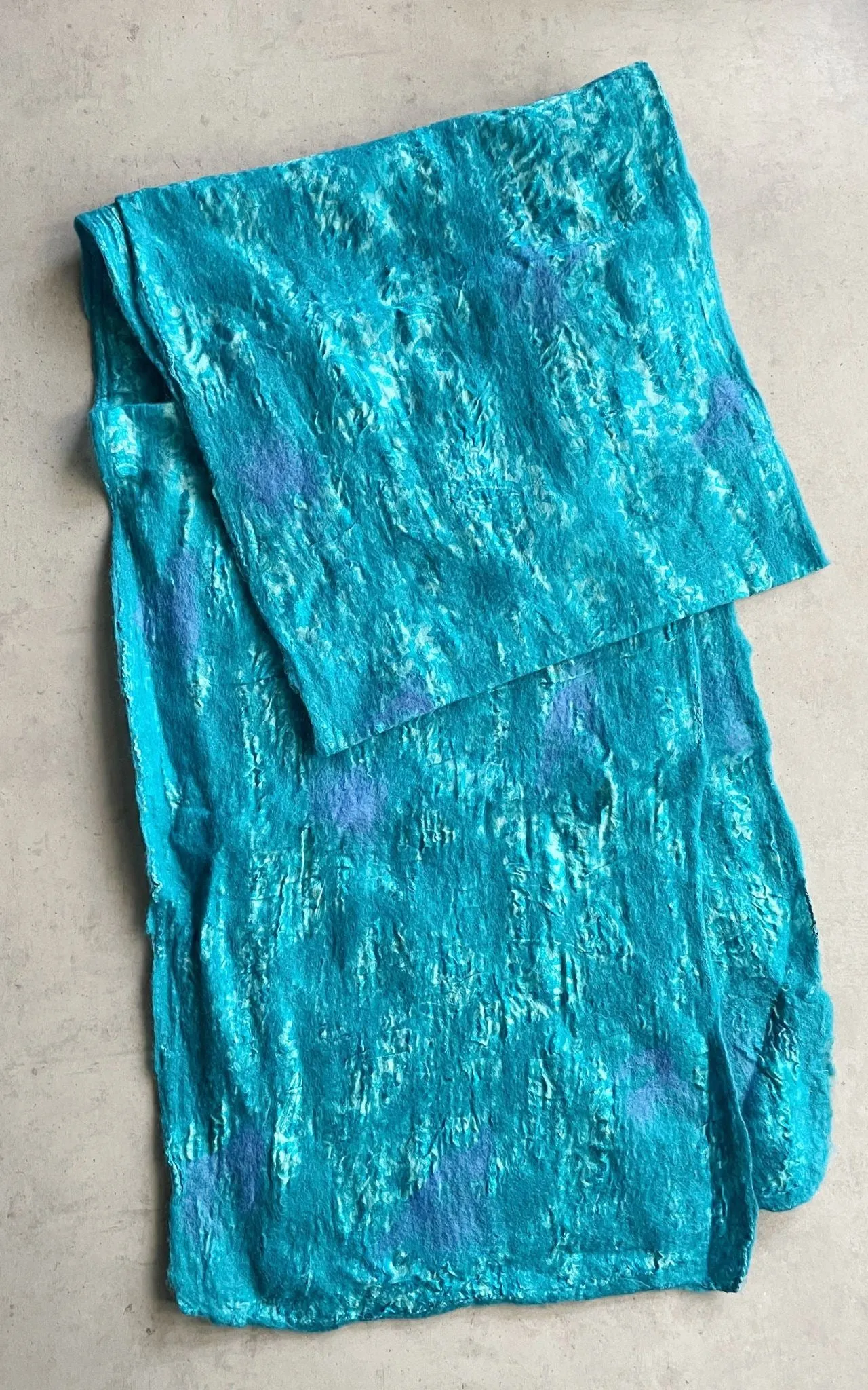 Felt   Silk Scarf