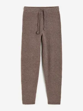 Fine-knit joggers