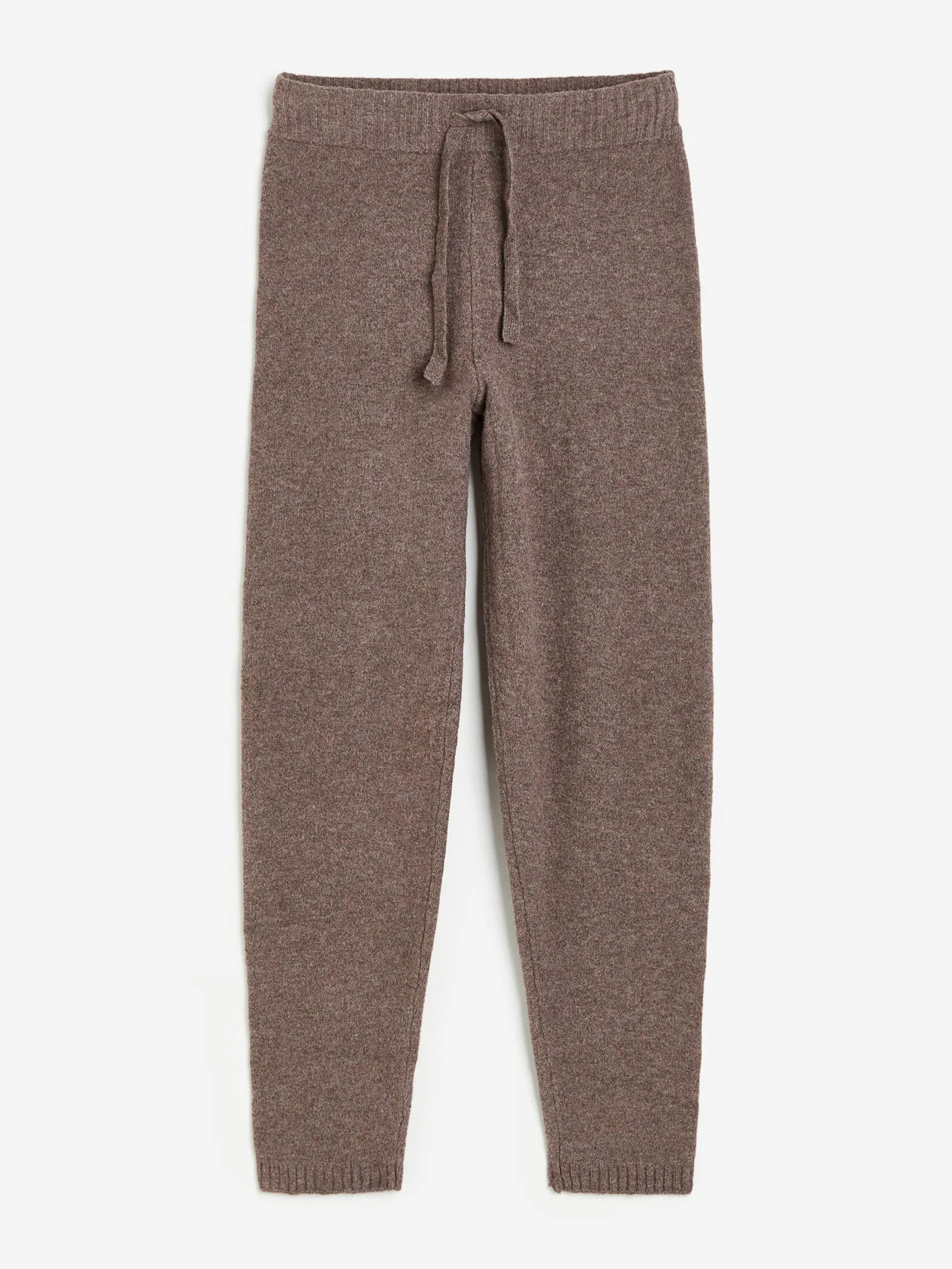 Fine-knit joggers