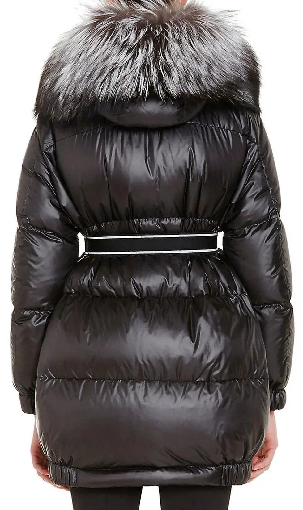 Fox Fur-Trimmed Puffer Jacket