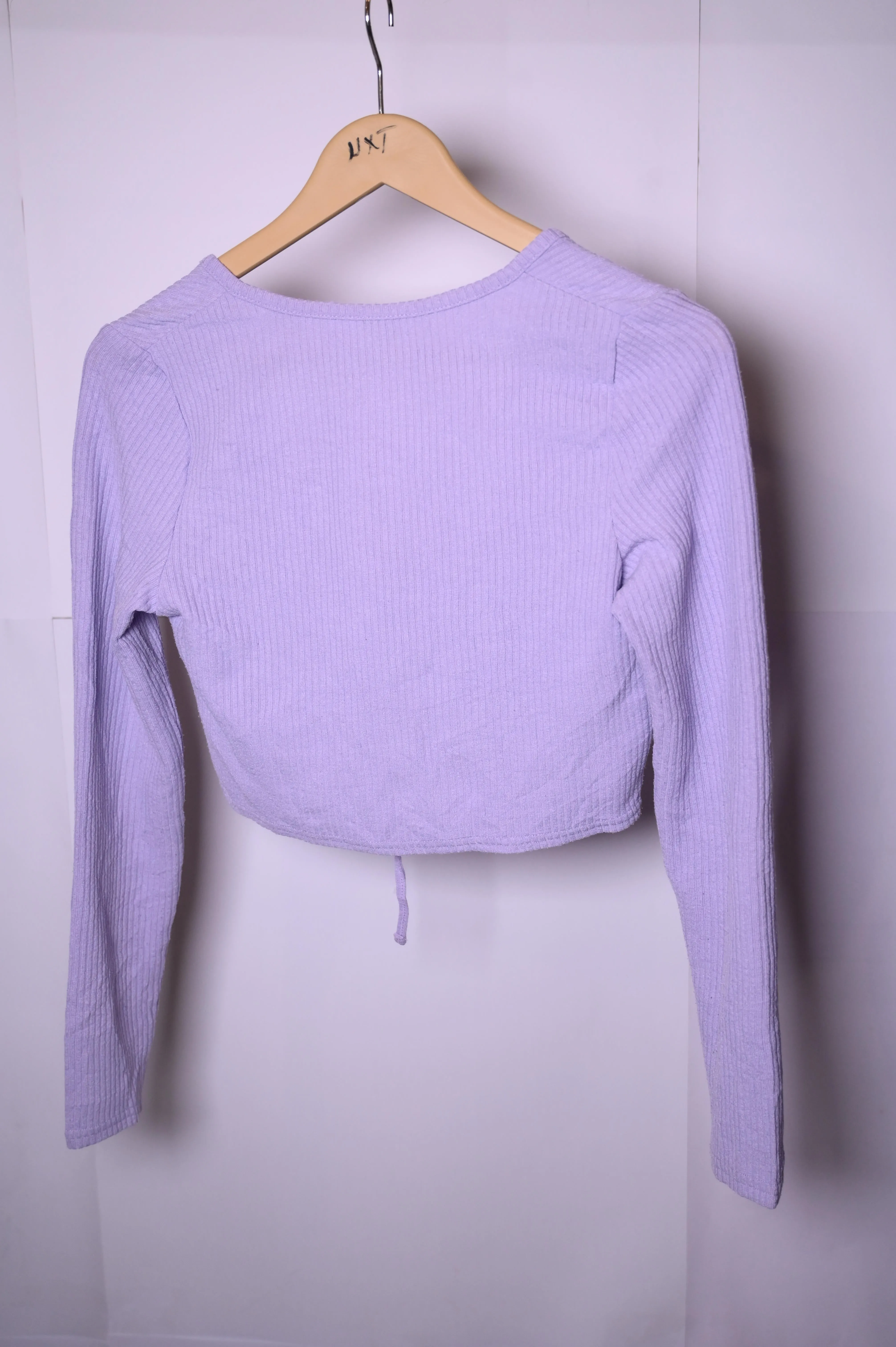 H&M Purple Crop Top