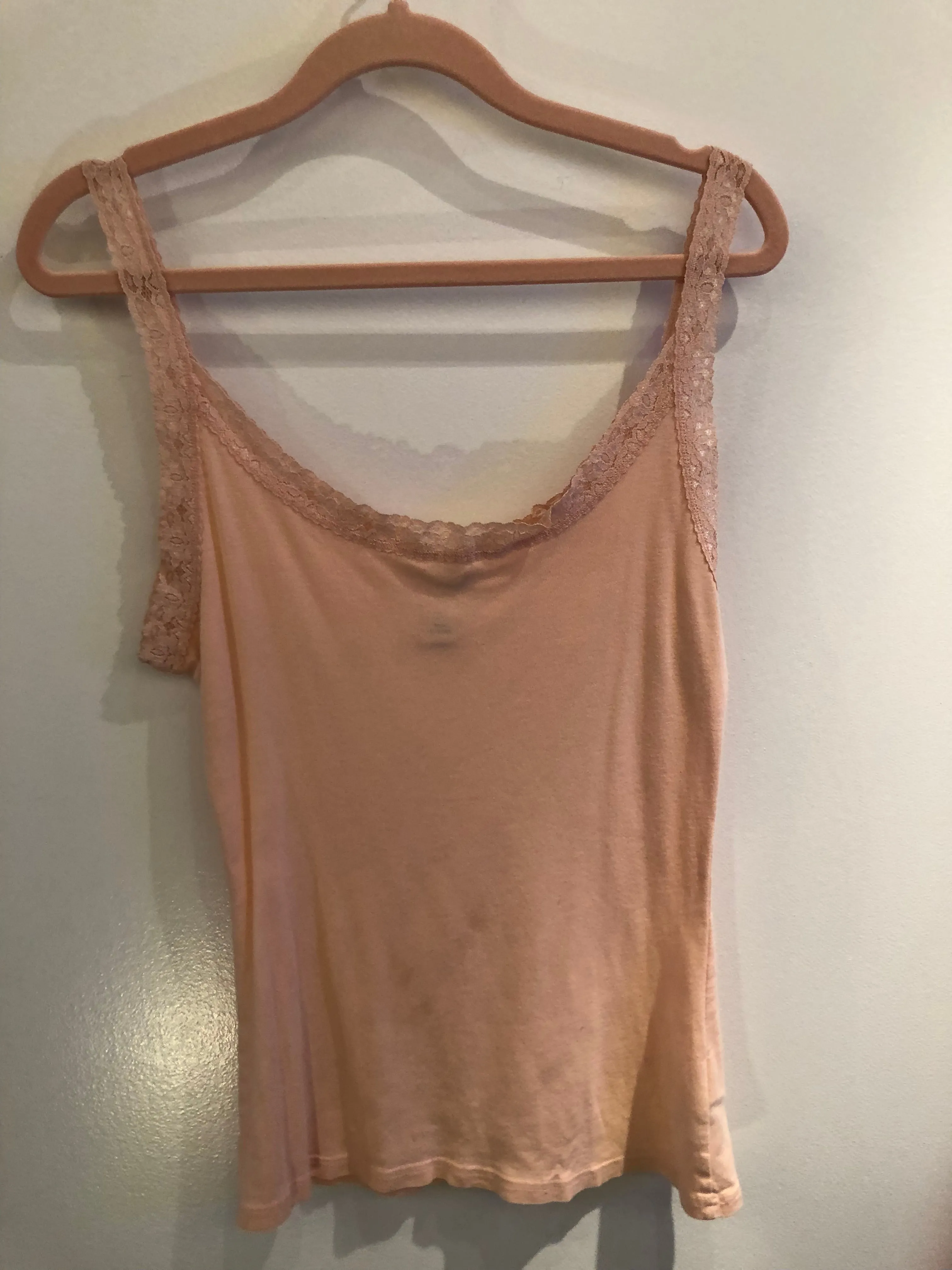 H&M Tank with Lace Sz M