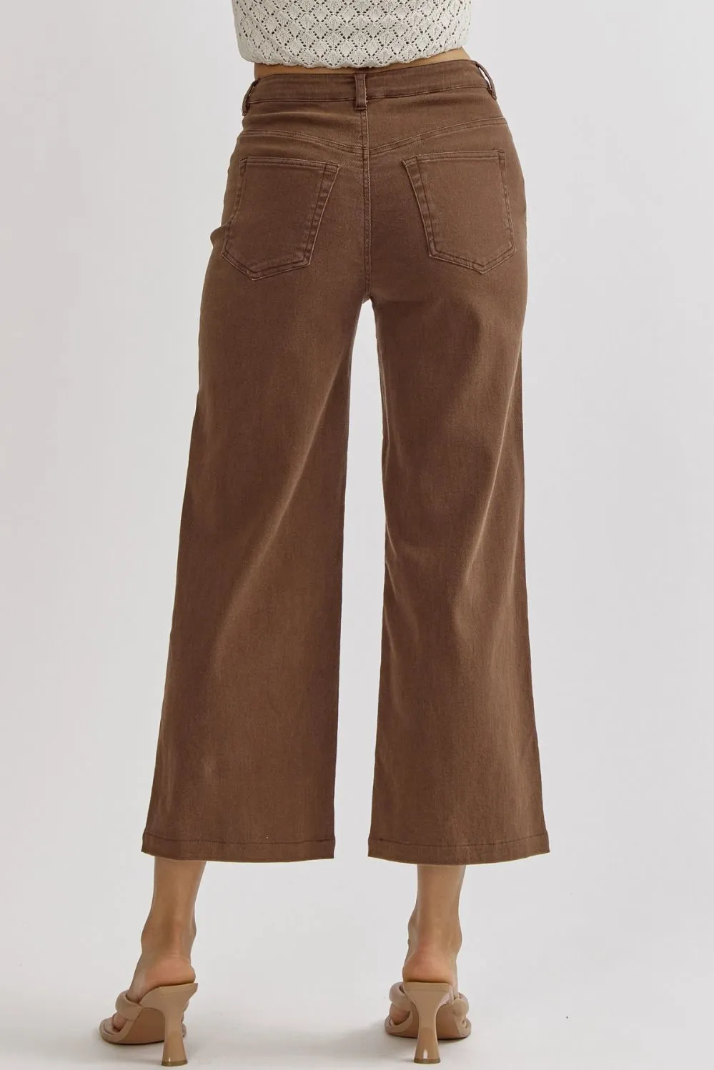 High Waisted Wide Leg Pants