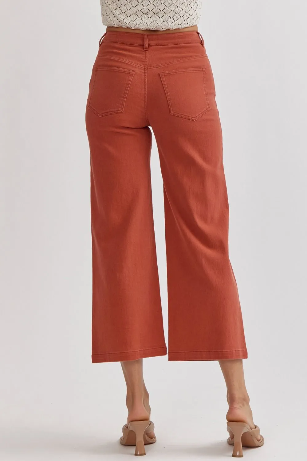 High Waisted Wide Leg Pants