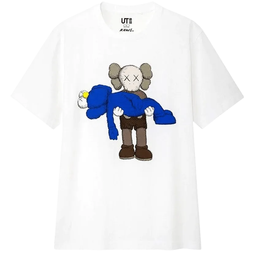 KAWS x Uniqlo Gone Tee White