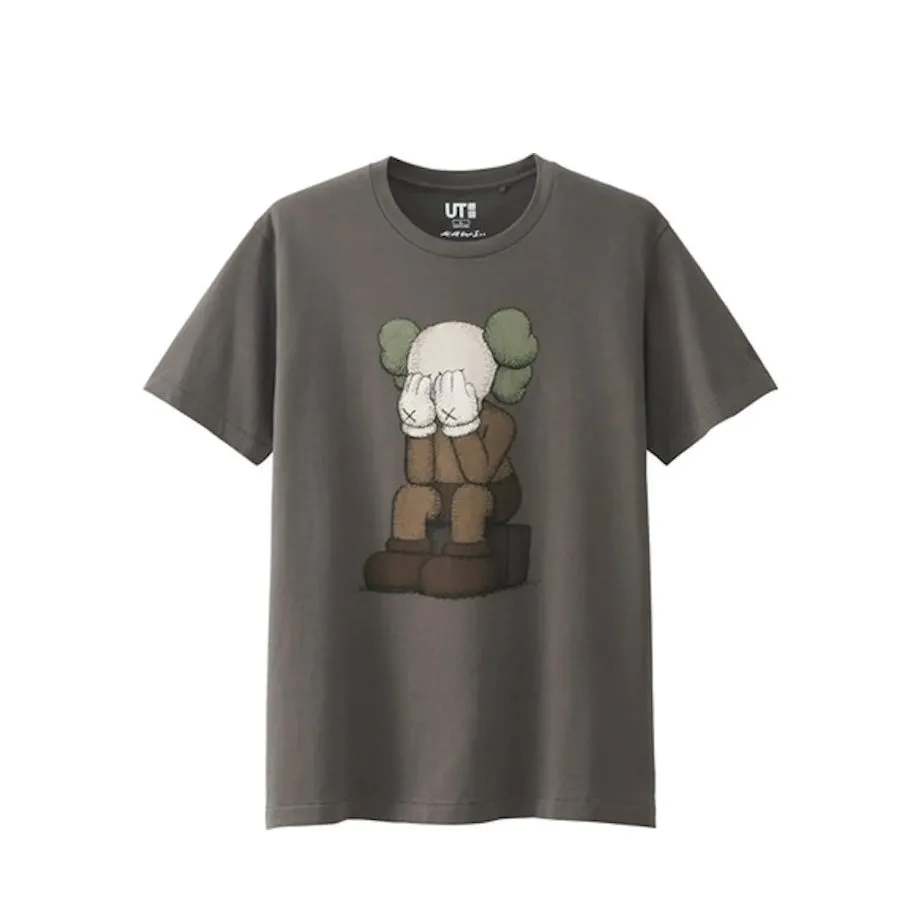 KAWS x UNIQLO Passing Through Tee Brown