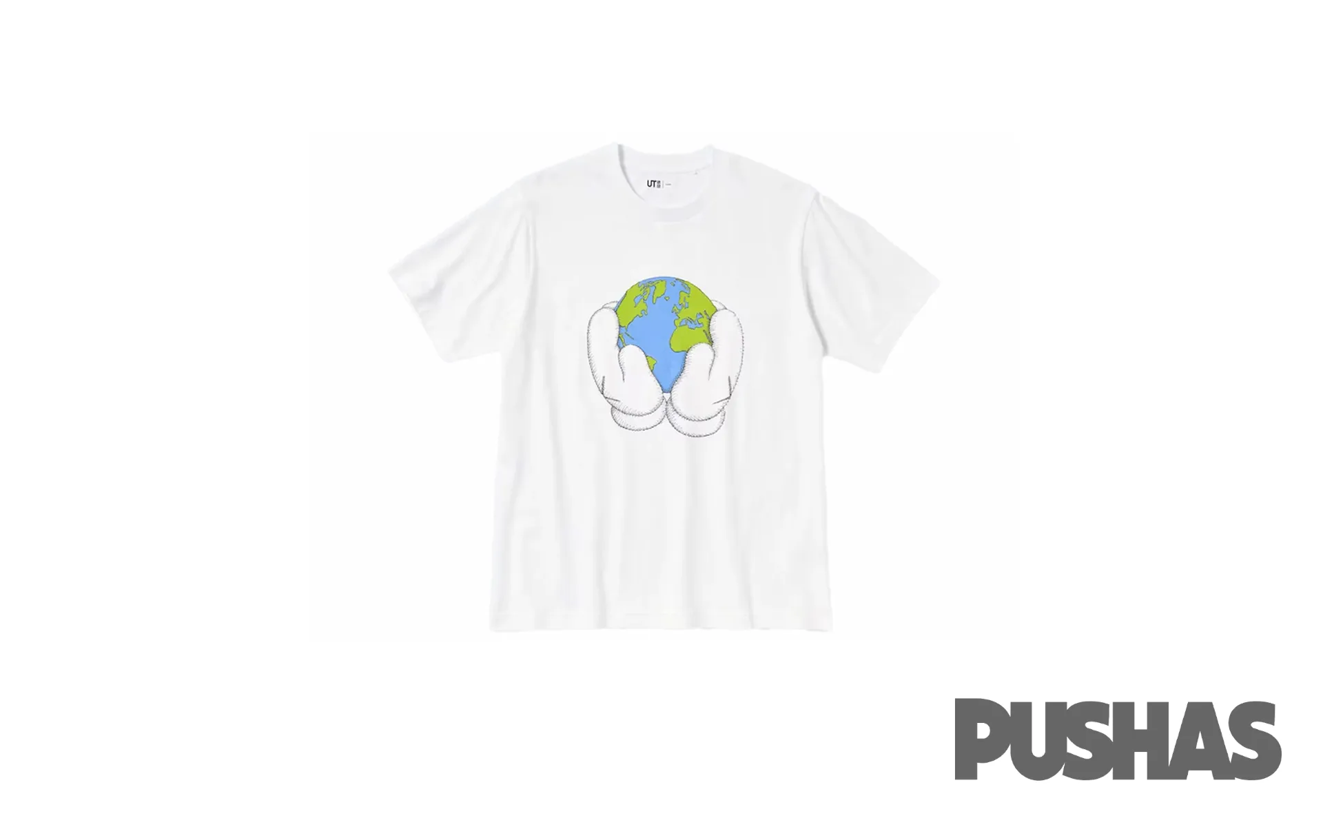 KAWS x Uniqlo Peace For All S/S Graphic T-Shirt 'White' (2023)