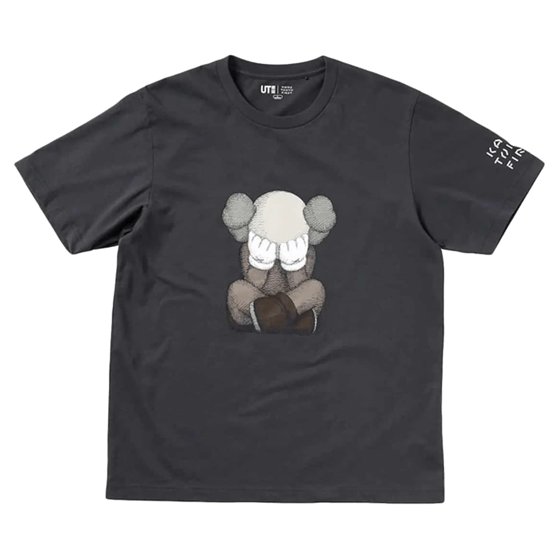 KAWS x Uniqlo Tokyo First Tee (Japanese Sizing) Dark Grey