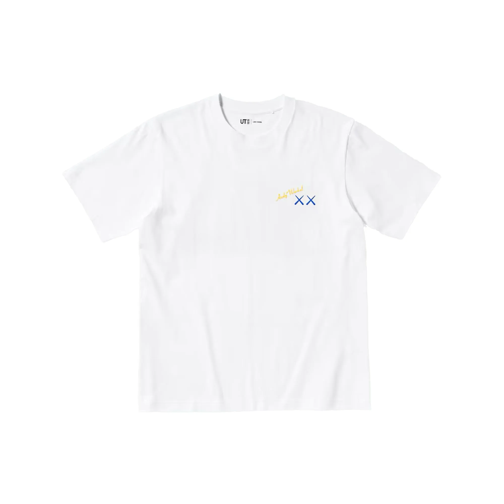 KAWS x Uniqlo Warhol UT Graphic 471321 T-shirt 'White' (2024)