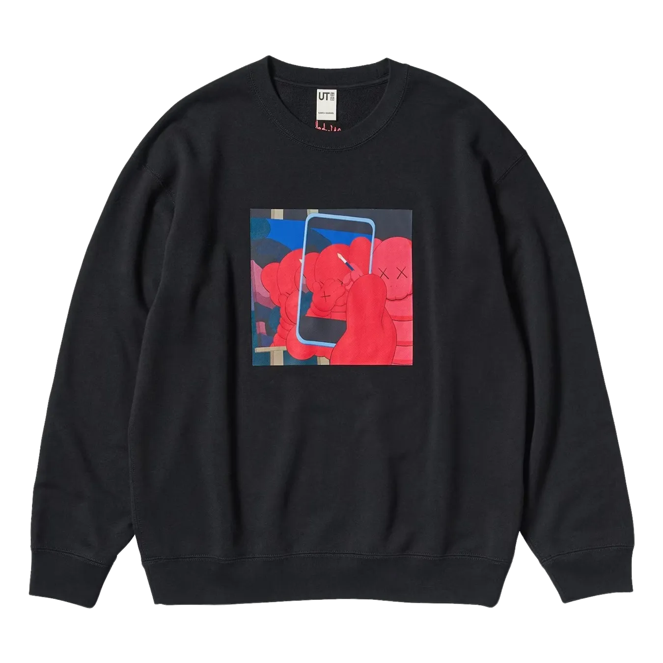 KAWS x Warhol x UNIQLO UT Graphic Sweatshirt 'Black'