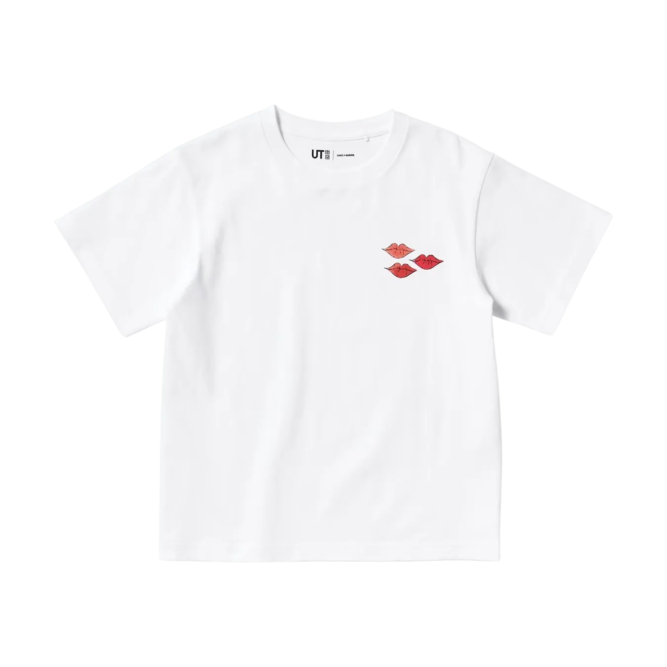 KAWS x Warhol x UNIQLO UT Graphic T-Shirt Kids 'White Red'