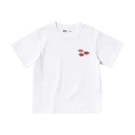 KAWS x Warhol x UNIQLO UT Graphic T-Shirt Kids 'White Red'