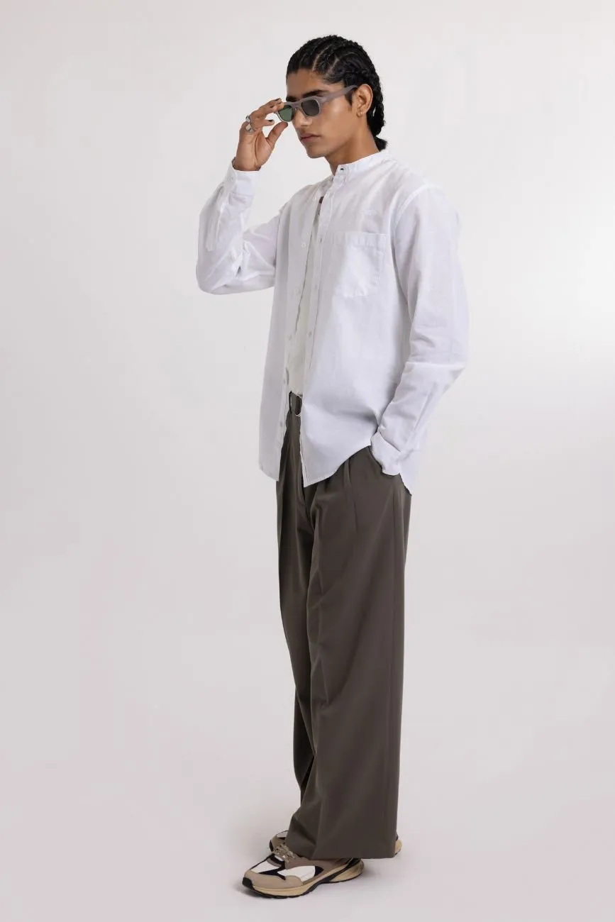 Linen Shirt // White