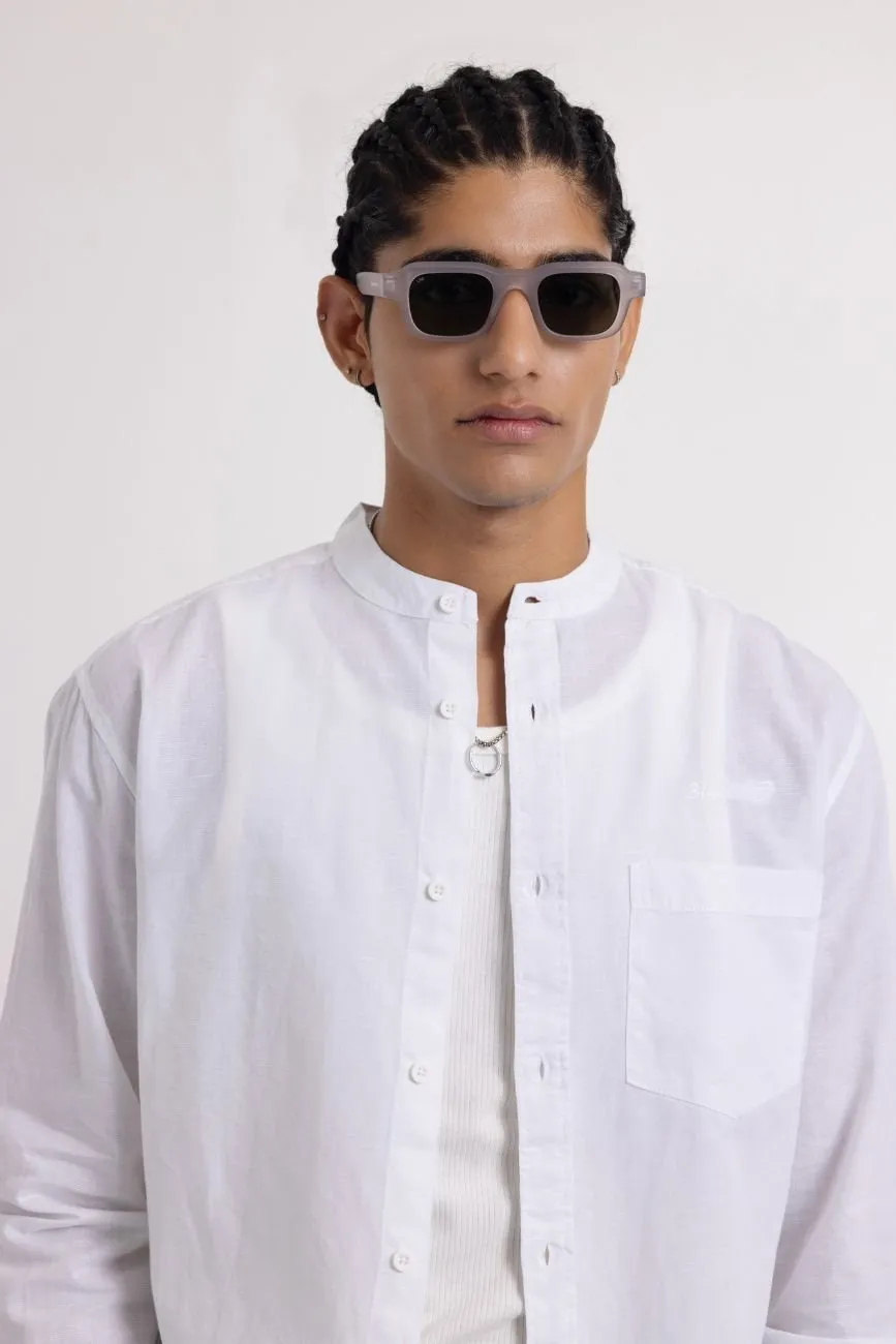 Linen Shirt // White