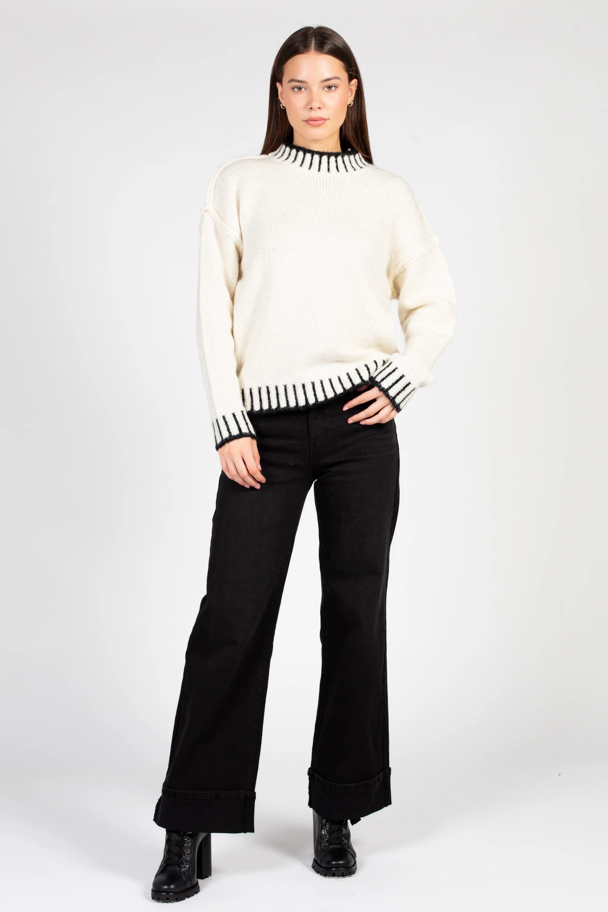 Luiza Chunky Knit Sweater