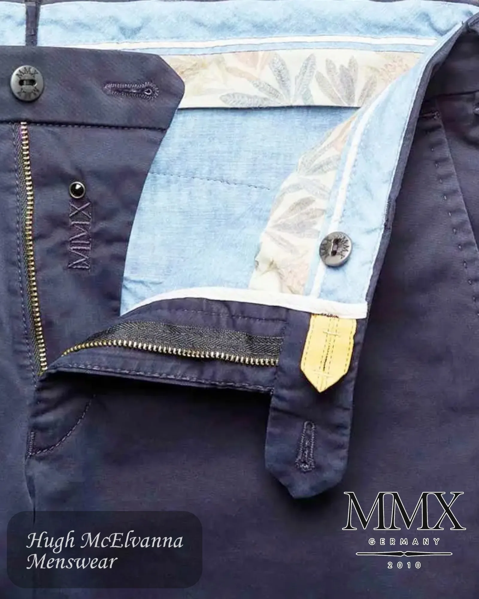 MMX LUPUS Blue Chino - 7302/817