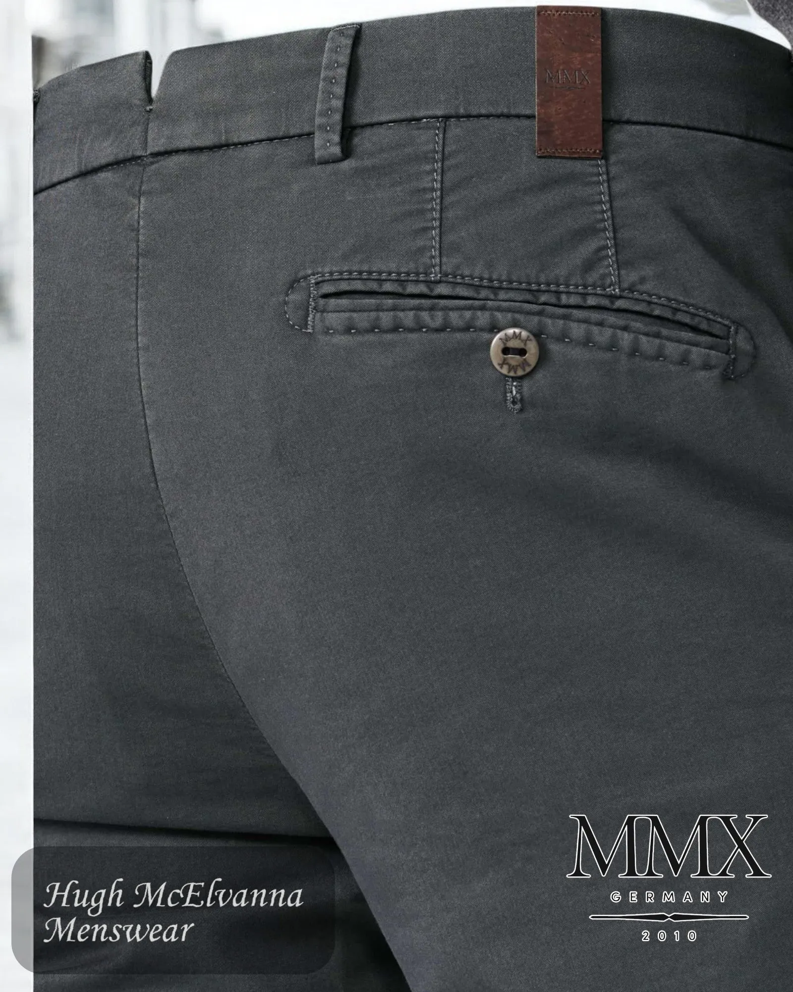 MMX LUPUS Charcoal Chino - 3702/08