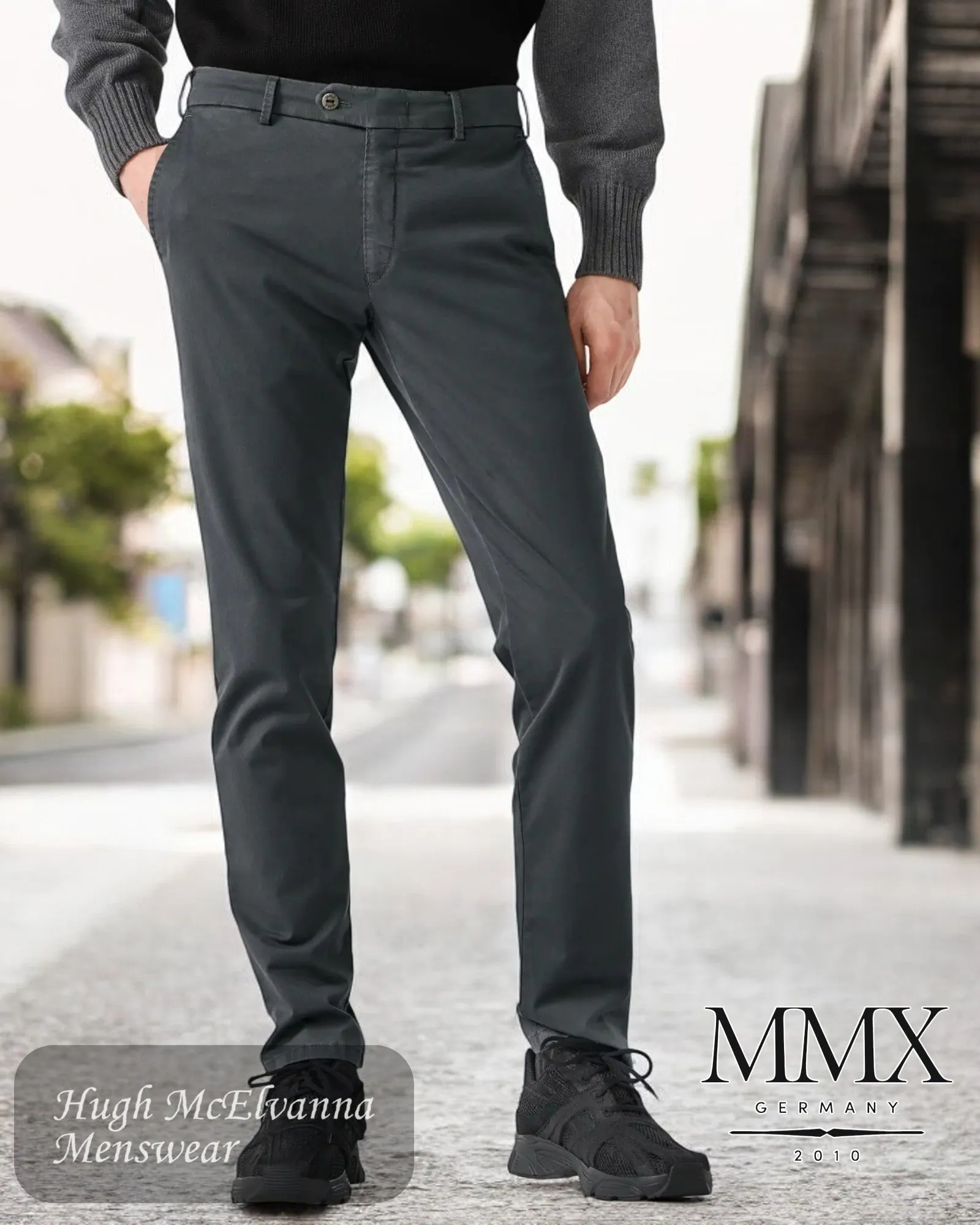 MMX LUPUS Charcoal Chino - 3702/08