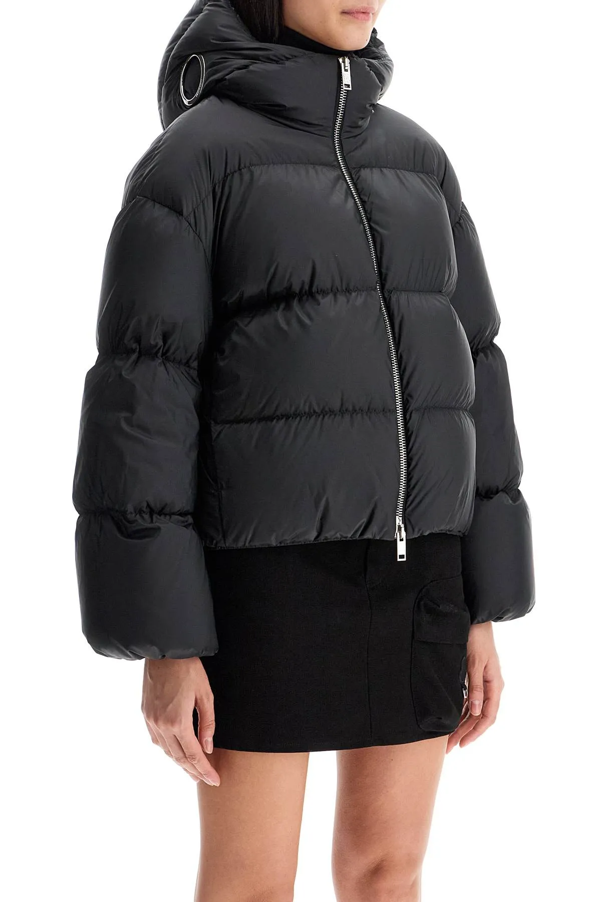 Moncler Short Down Jacket With Hood Skaara Moncl