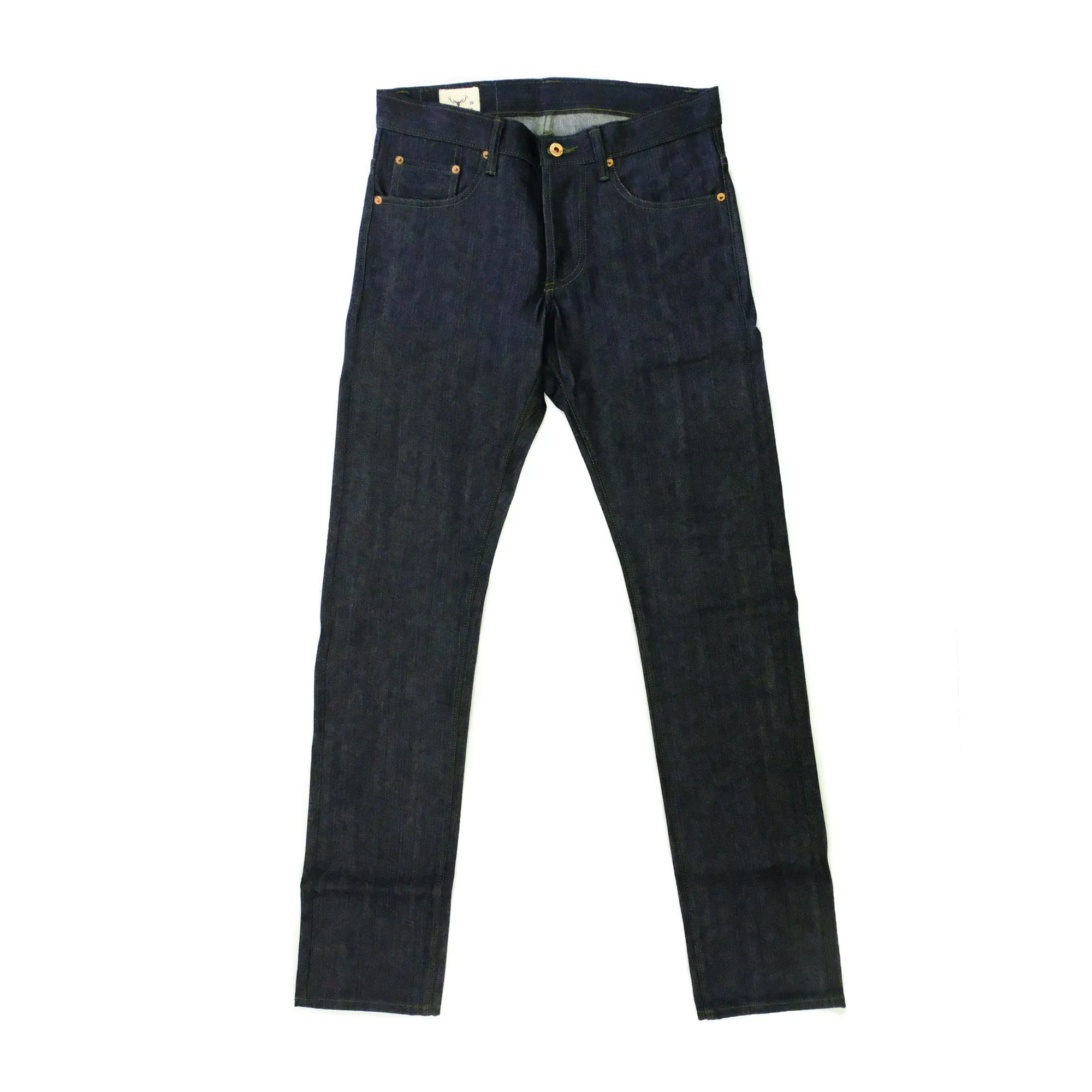 NP006 - FOREST GREEN SELVEDGE DENIM