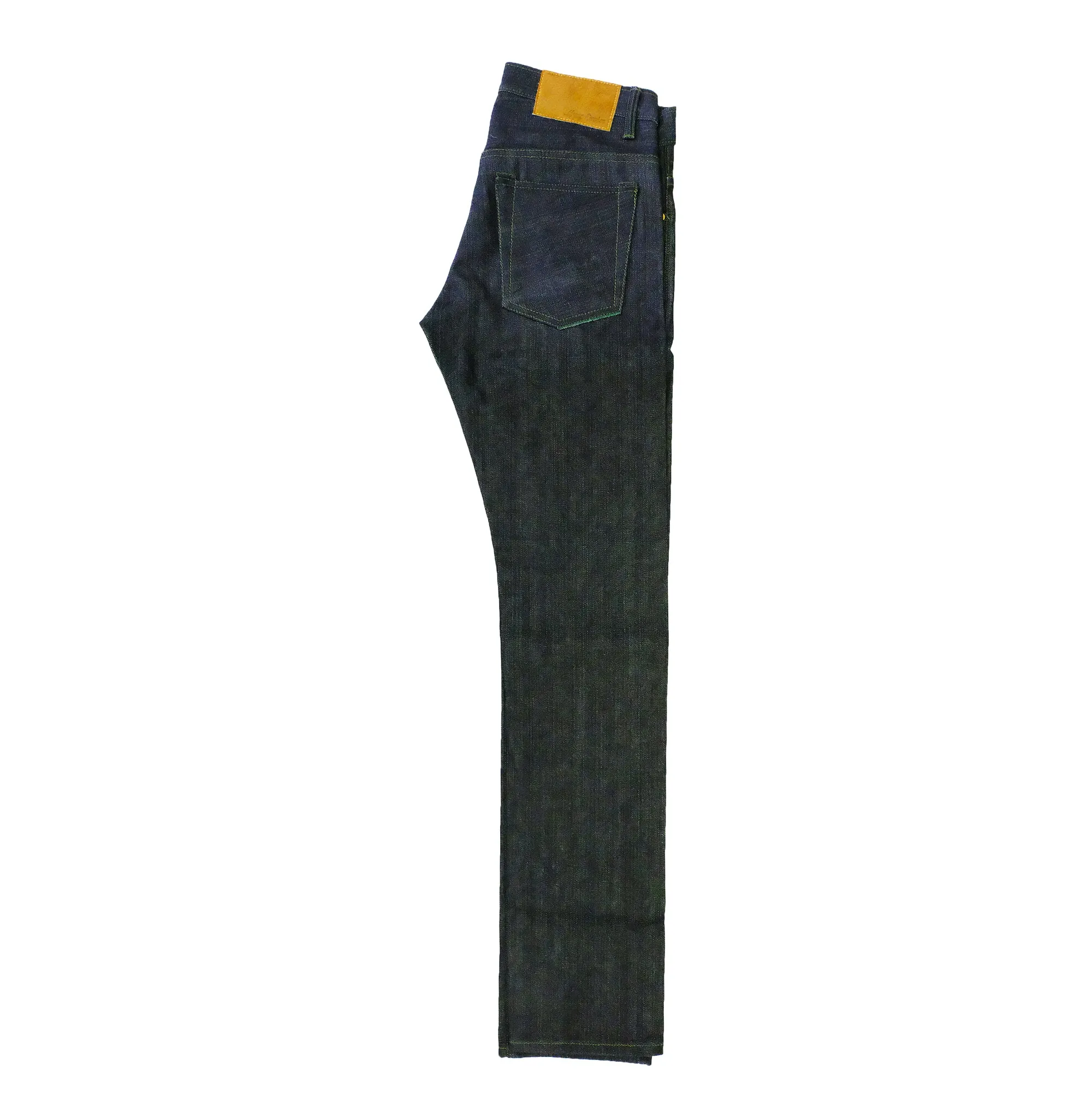 NP006 - FOREST GREEN SELVEDGE DENIM