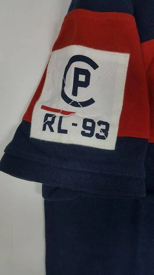 Nwt Polo Ralph Lauren Navy/Red CP-93 Classic Fit Rugby