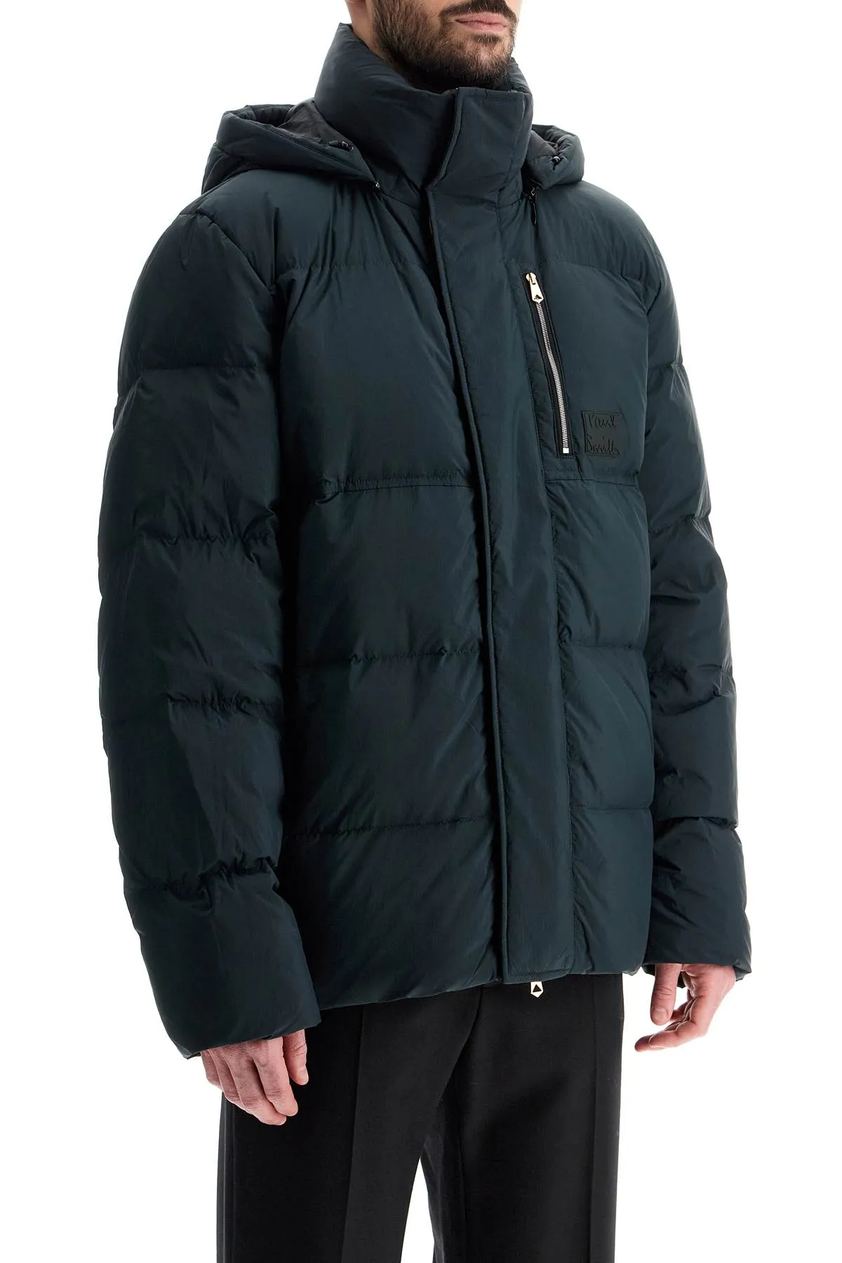 Paul Smith Removable Hooded Down Jacket