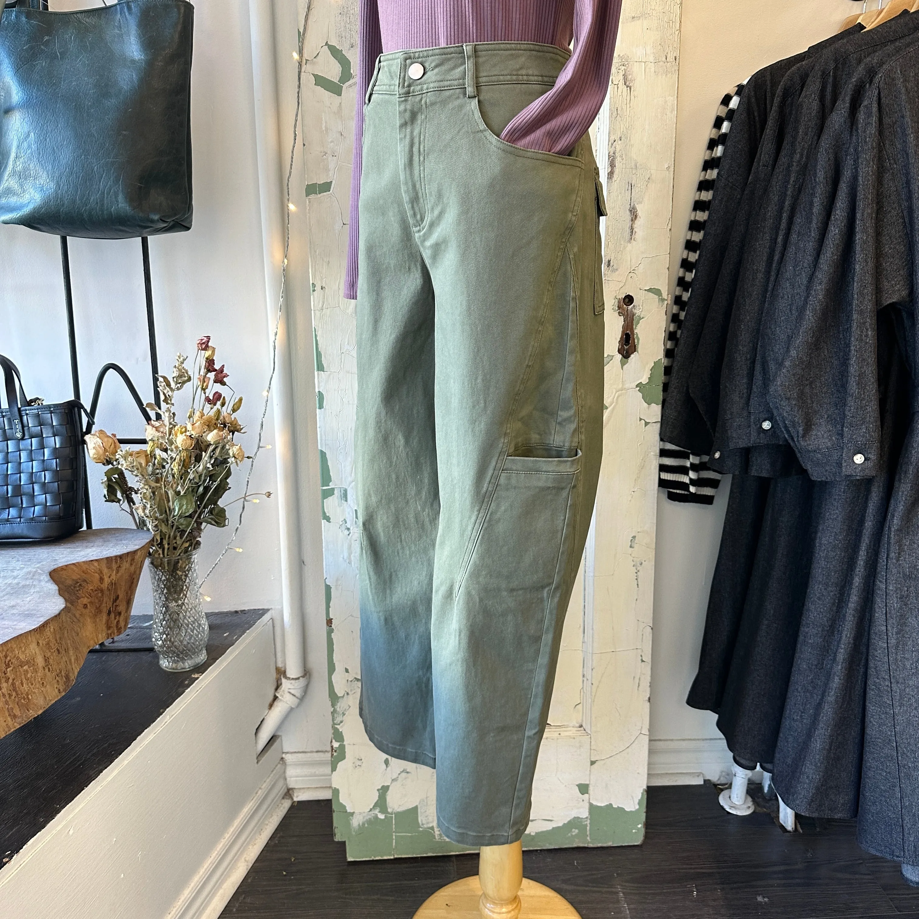 Pink Martini // Rosalie Pants Sage