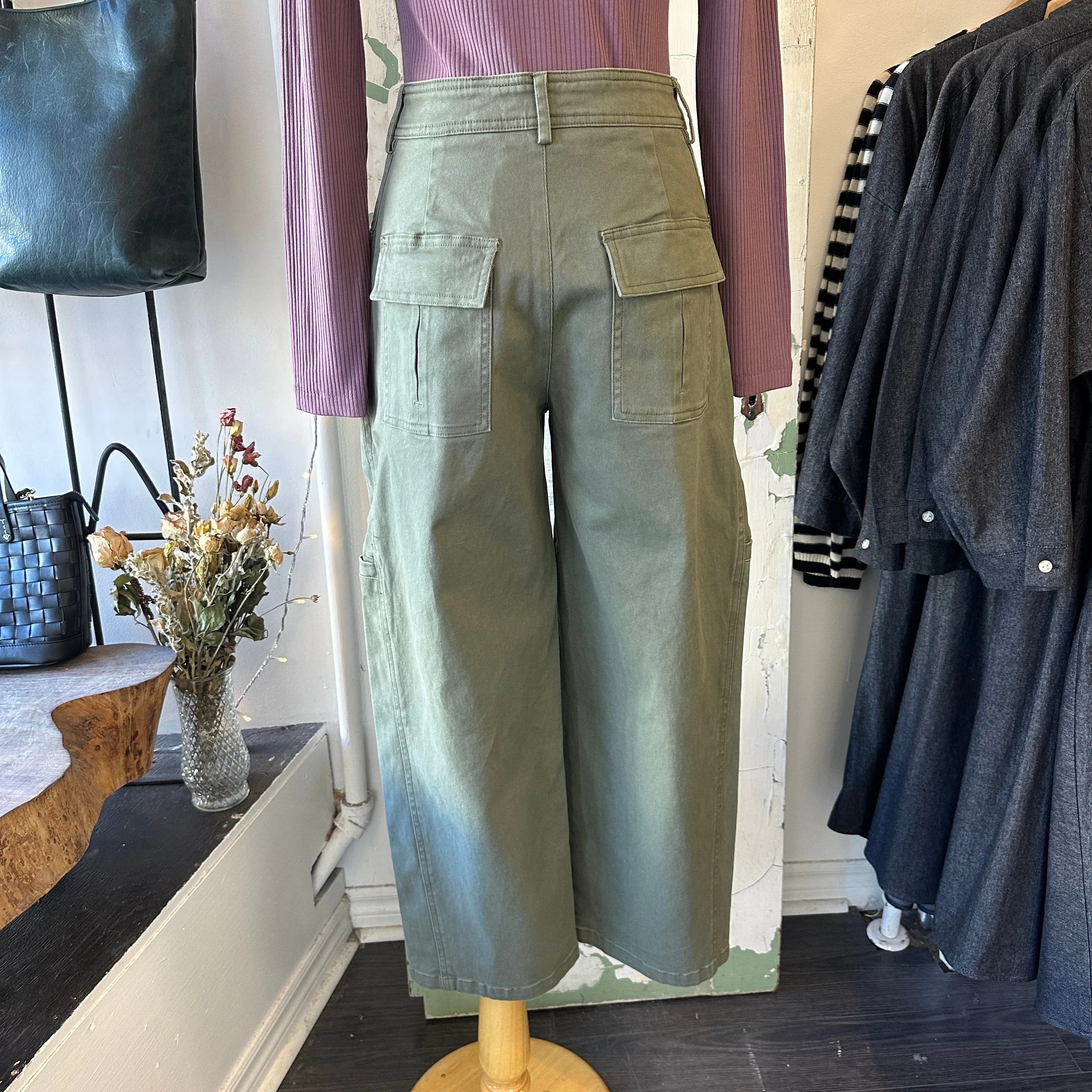 Pink Martini // Rosalie Pants Sage