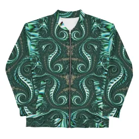 "Fractal Fern" Collection - Unisex Bomber Jacket