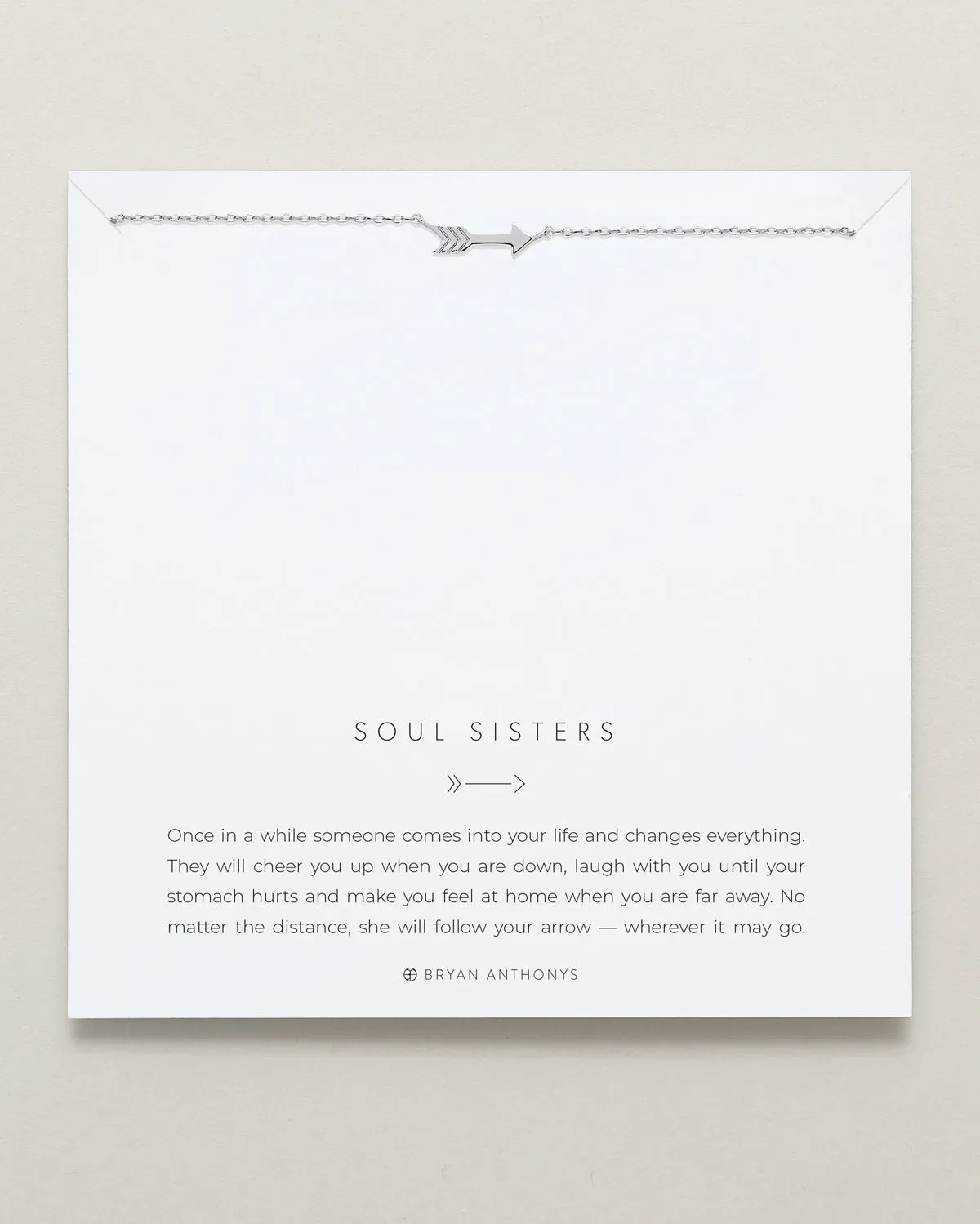 Soul Sisters Icon Arrow Necklace