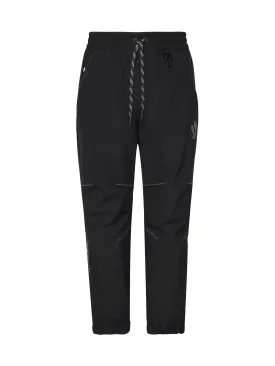 Sporty Black Slim Fit Trousers