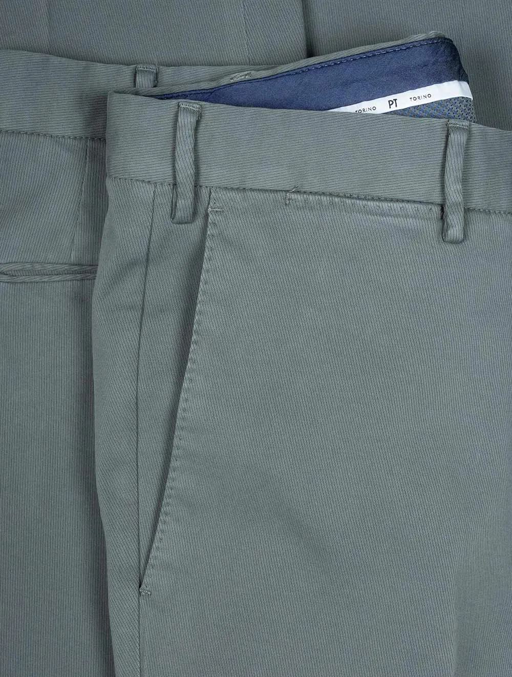 Stretch Cotton Chinos Grey