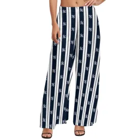 Striped Dragon Wide-Leg Pants Wide leg pants