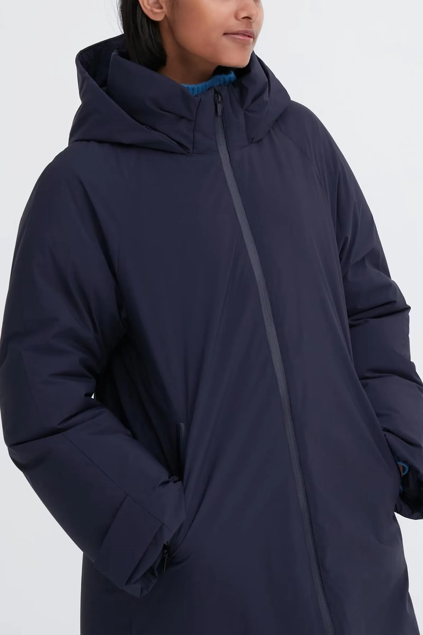 Ultra Warm Hybrid Down Long Coat