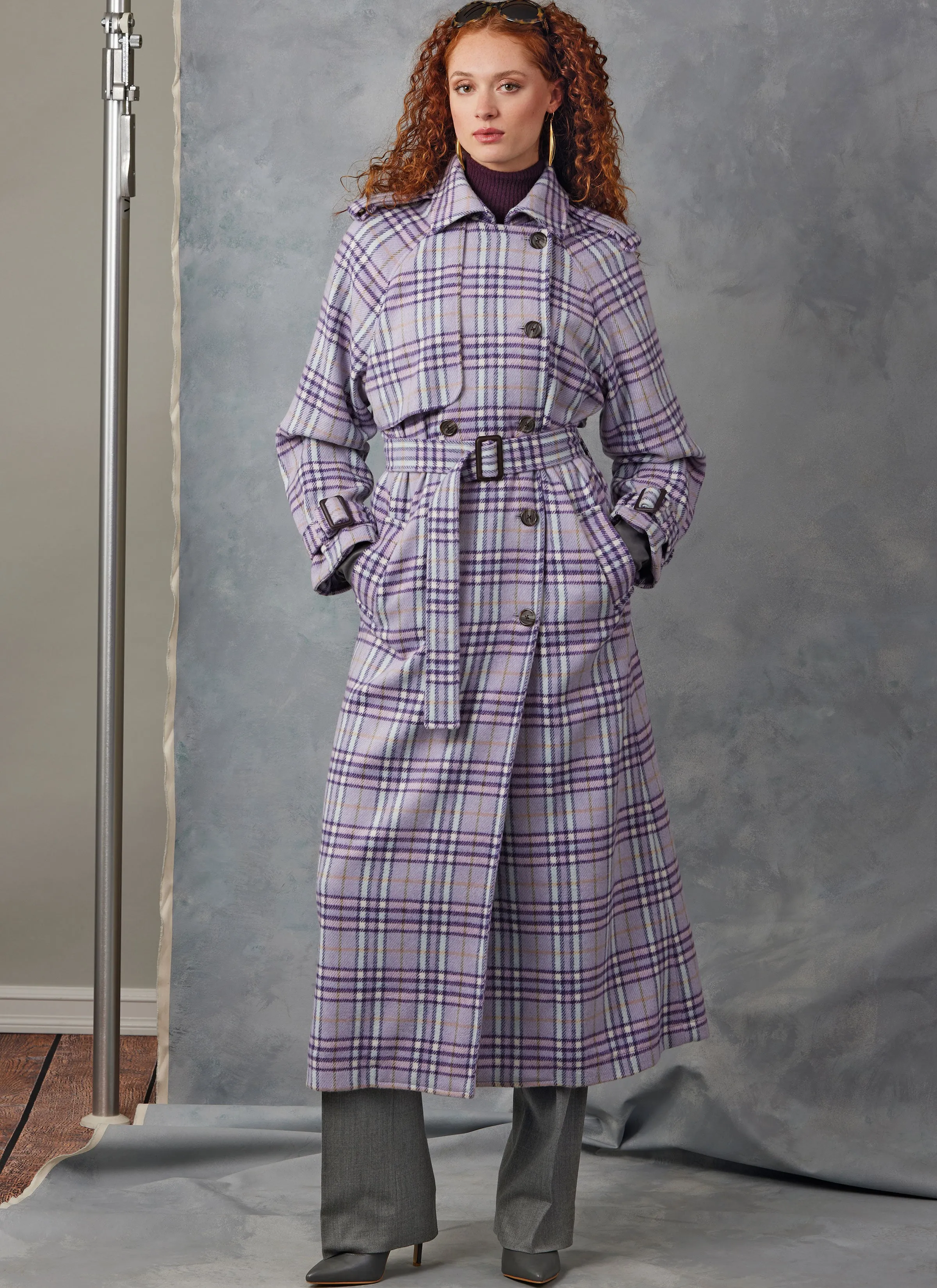 Vogue Sewing Pattern 2055 Trench Coats and Belt