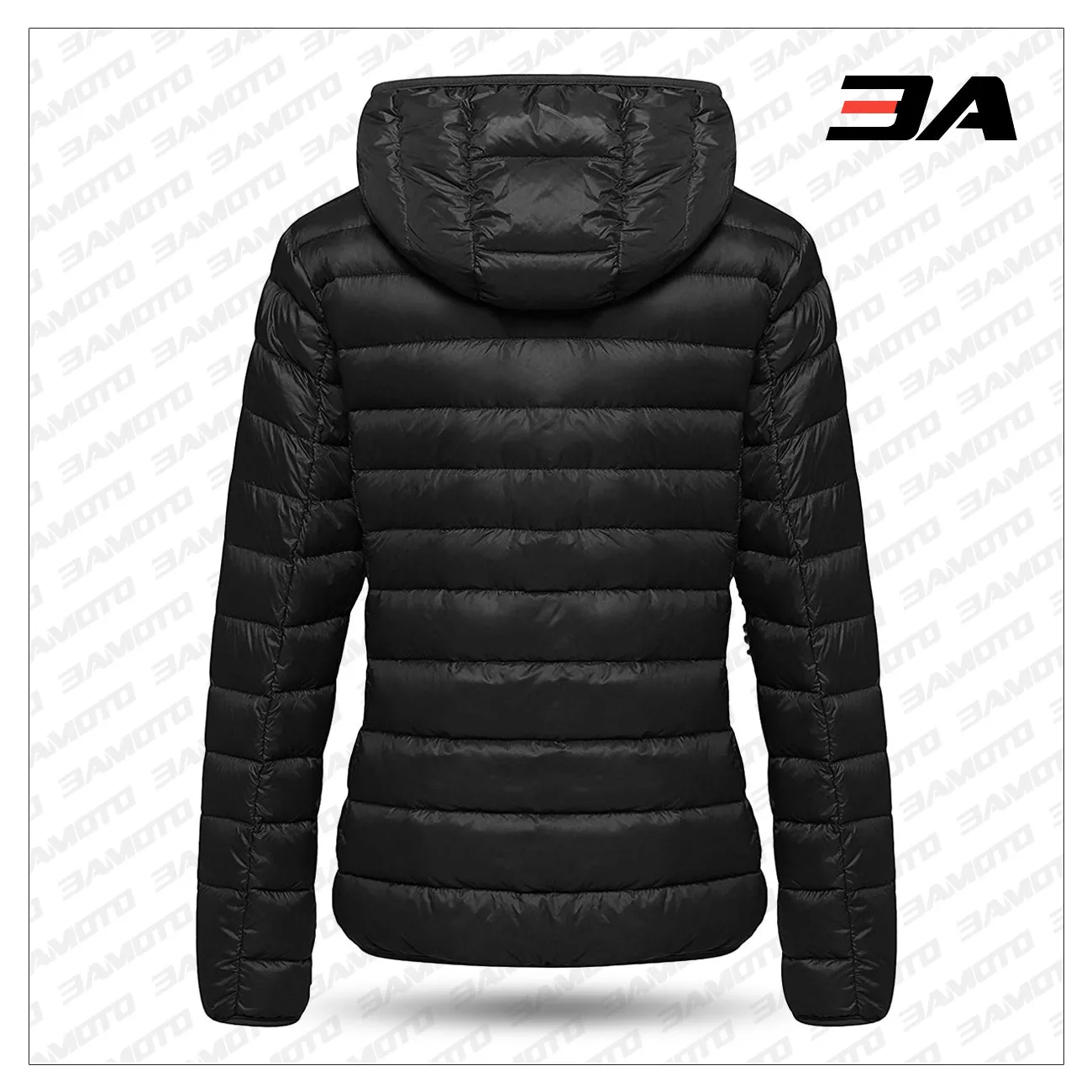 Women Hooded Down Jacket Puffer Bubble Coat Packable Light Parka